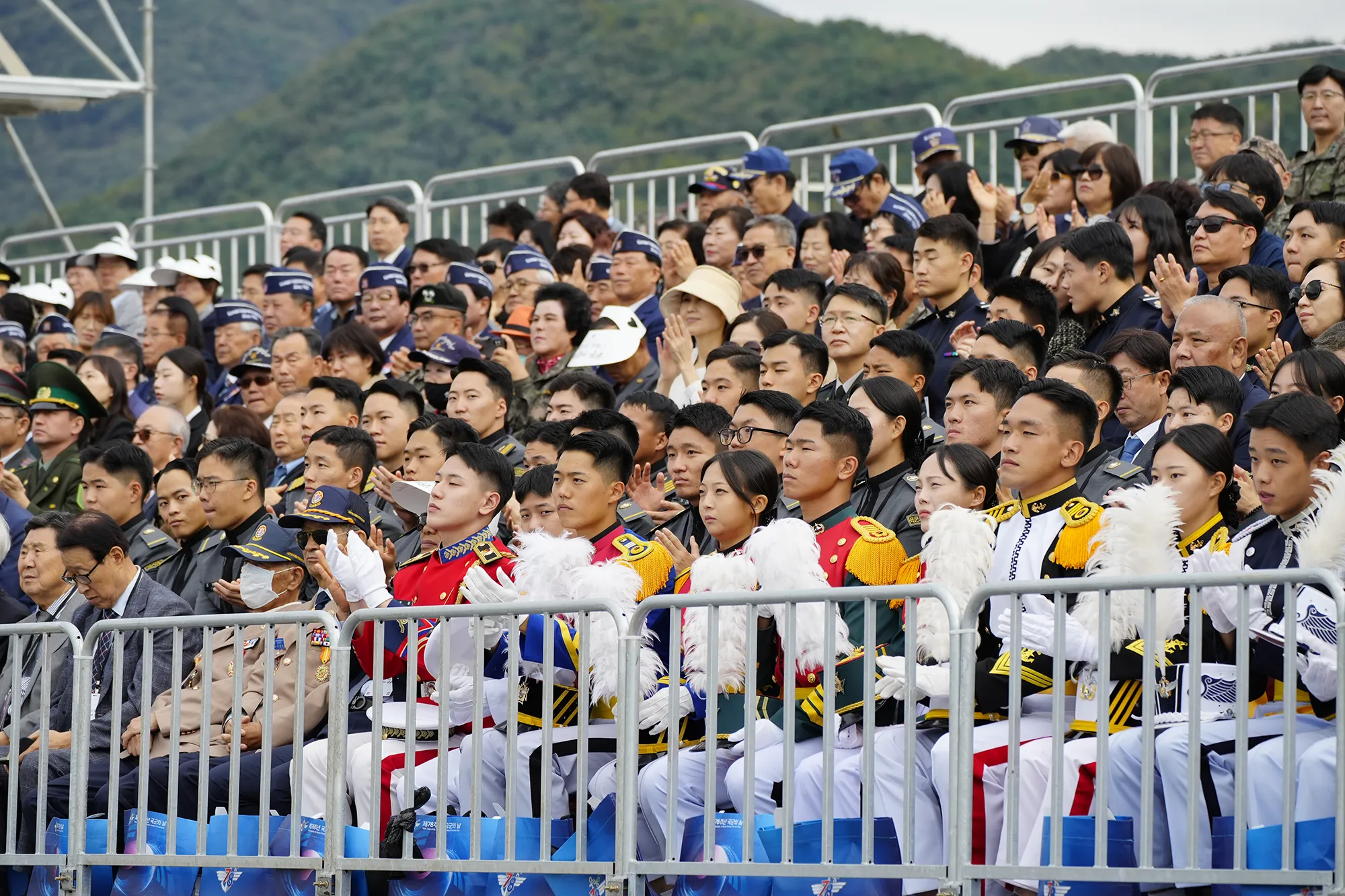 국군의날_관중입장
