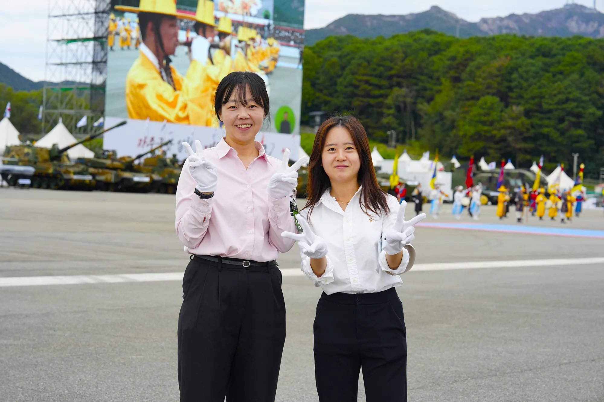 국군의날_관중입장