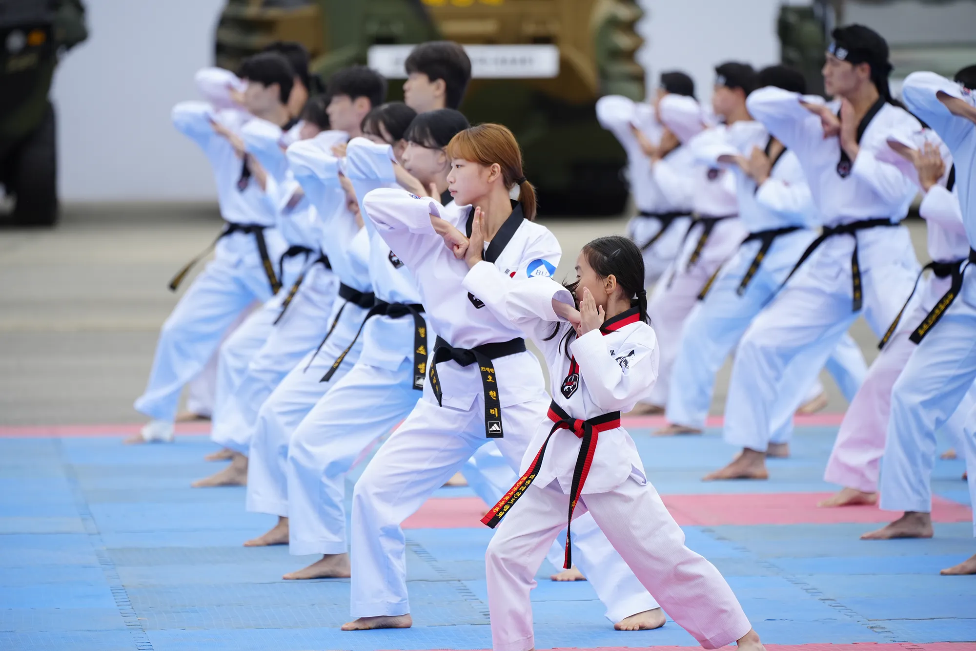 국군의날_민군 통합 태권도 시범
