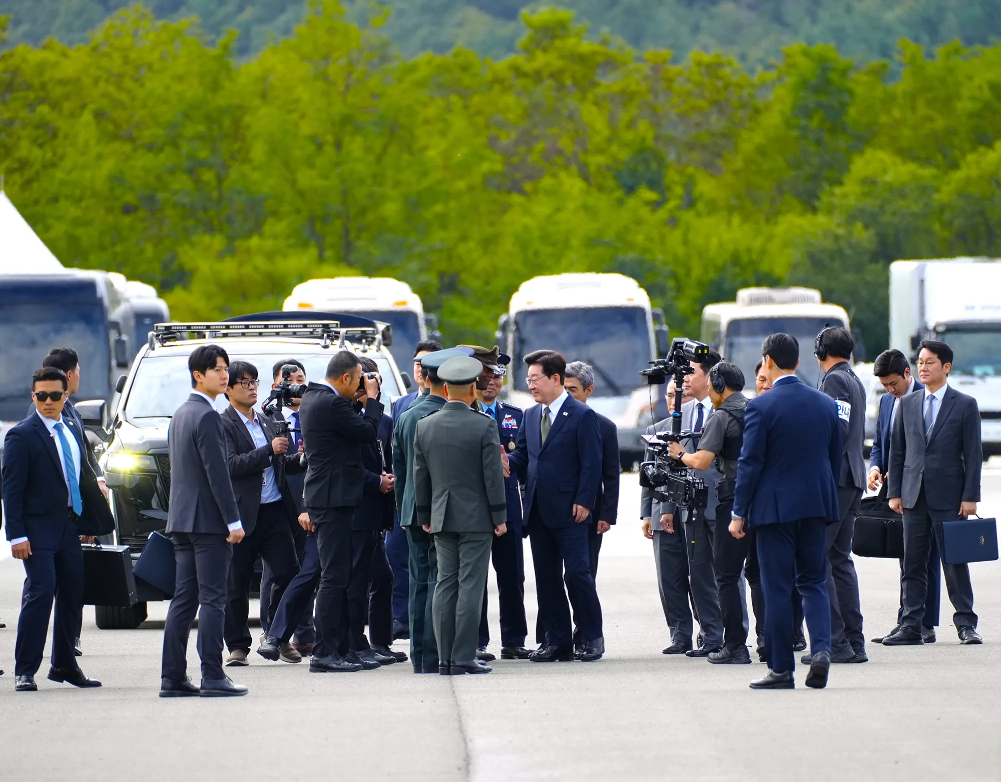국군의날_대통령 입장