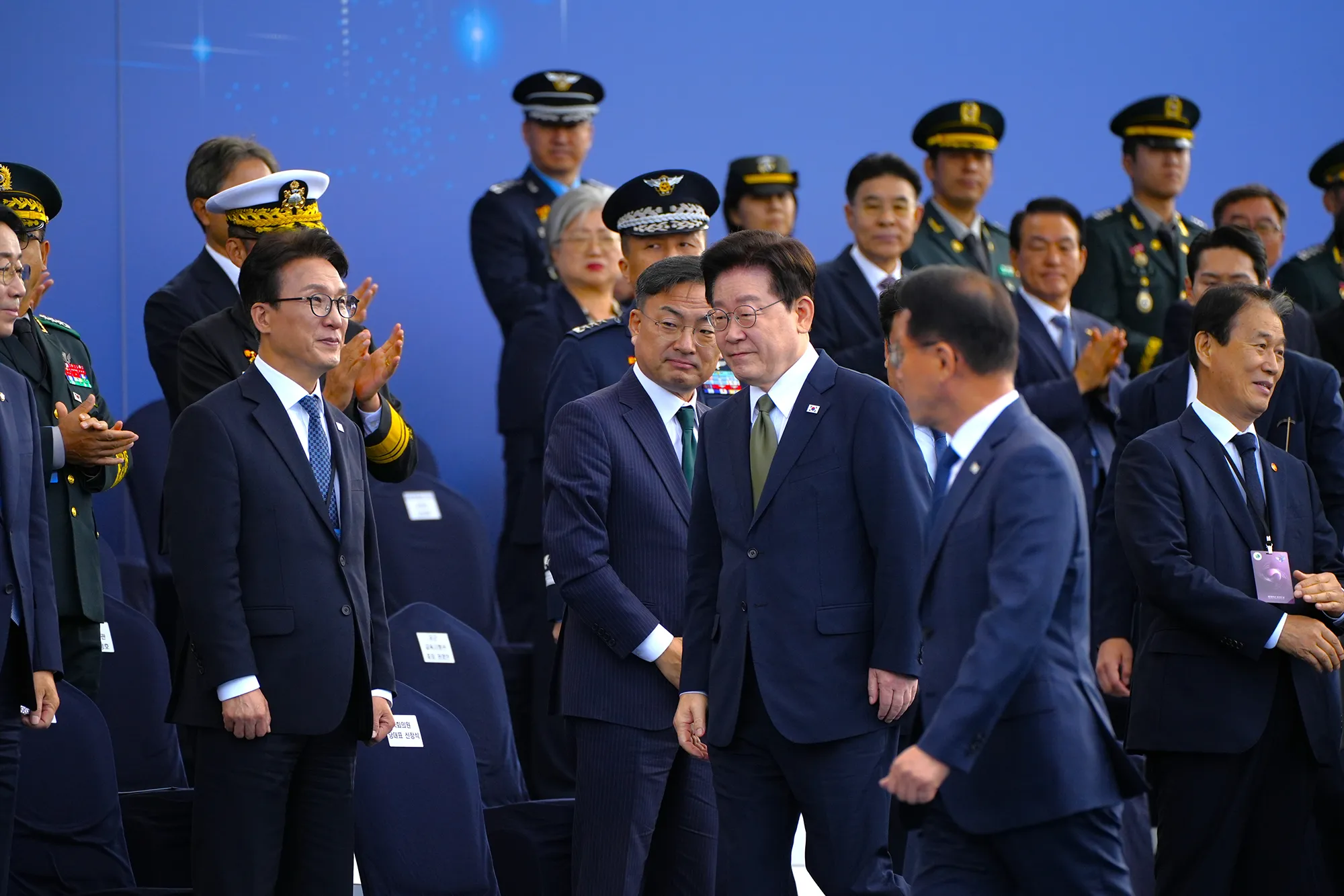 국군의날_대통령 입장