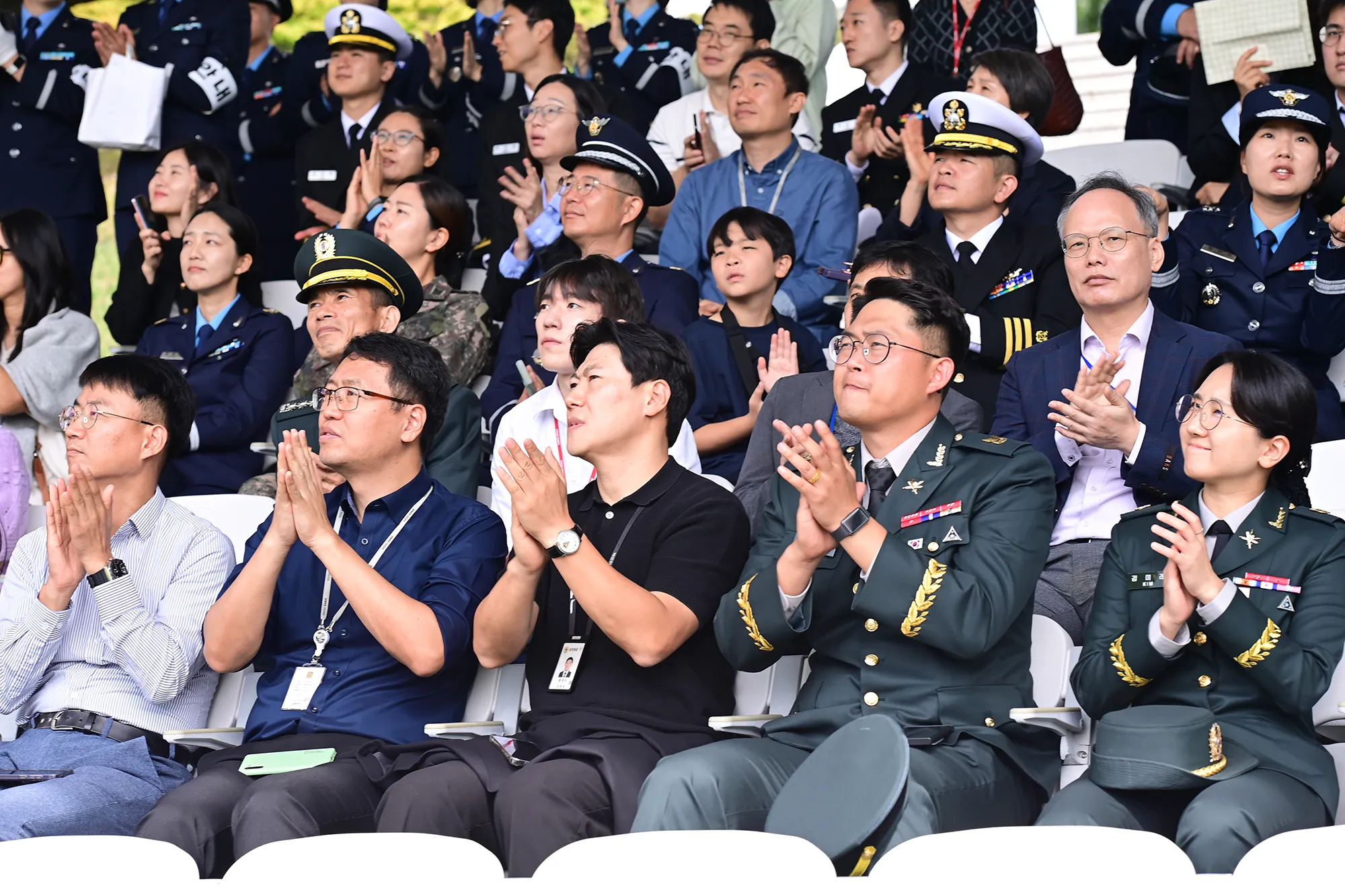 국군의날_장병, 관람객